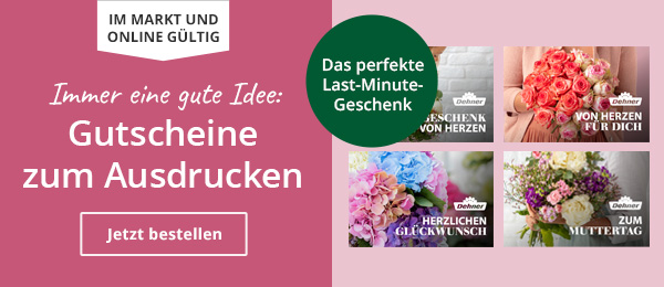 Gutscheine zum Ausdrucken