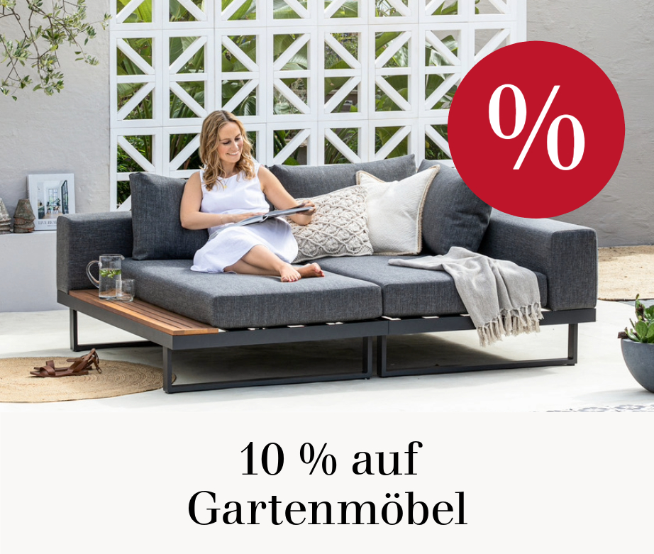 10 % auf Gartenmöbel