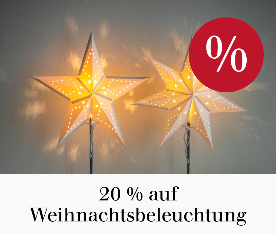 20 % auf Weihnachtsbeleuchtung