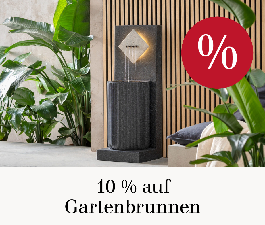 10 % auf Gartenbrunnen