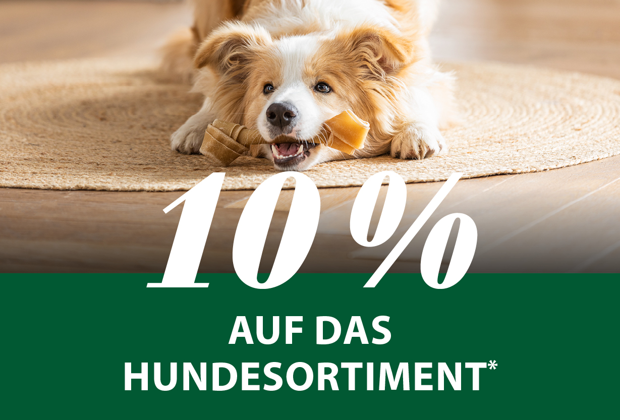 10 % auf das Hundesortiment*