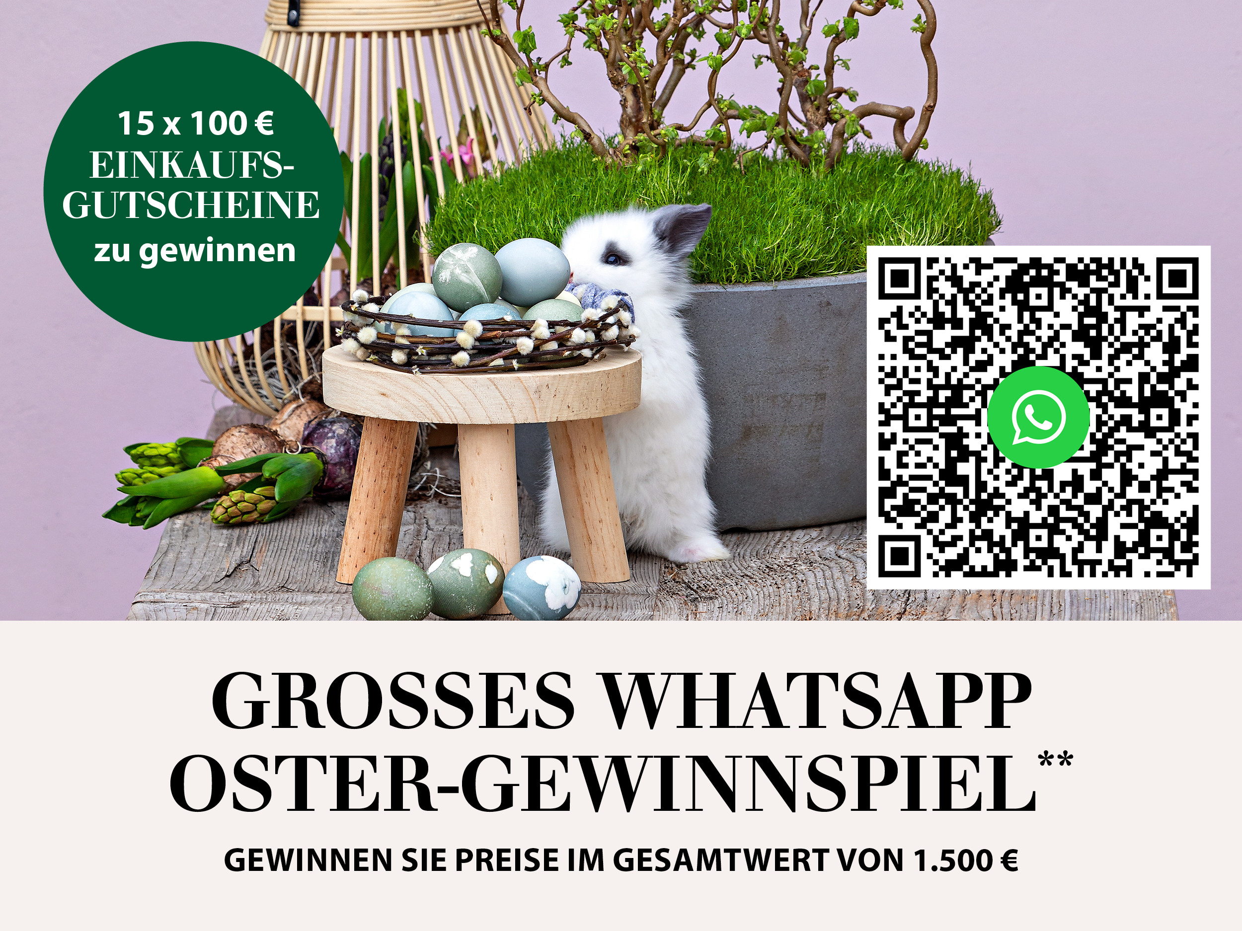 Großes Whatsapp Oster-Gewinnspiel