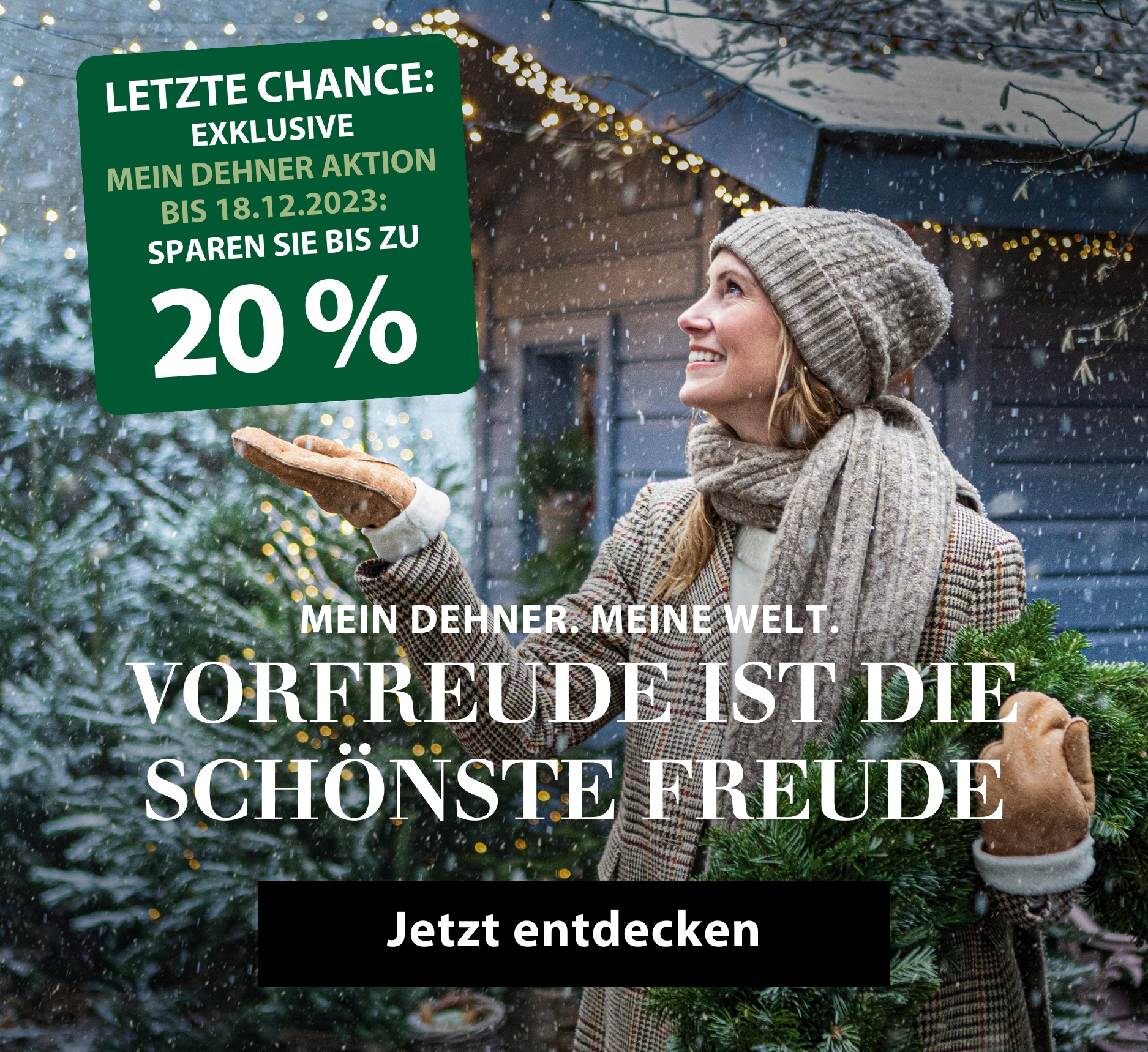 Exklusive Mein Dehner Aktion: Bis zu 20 % sparen