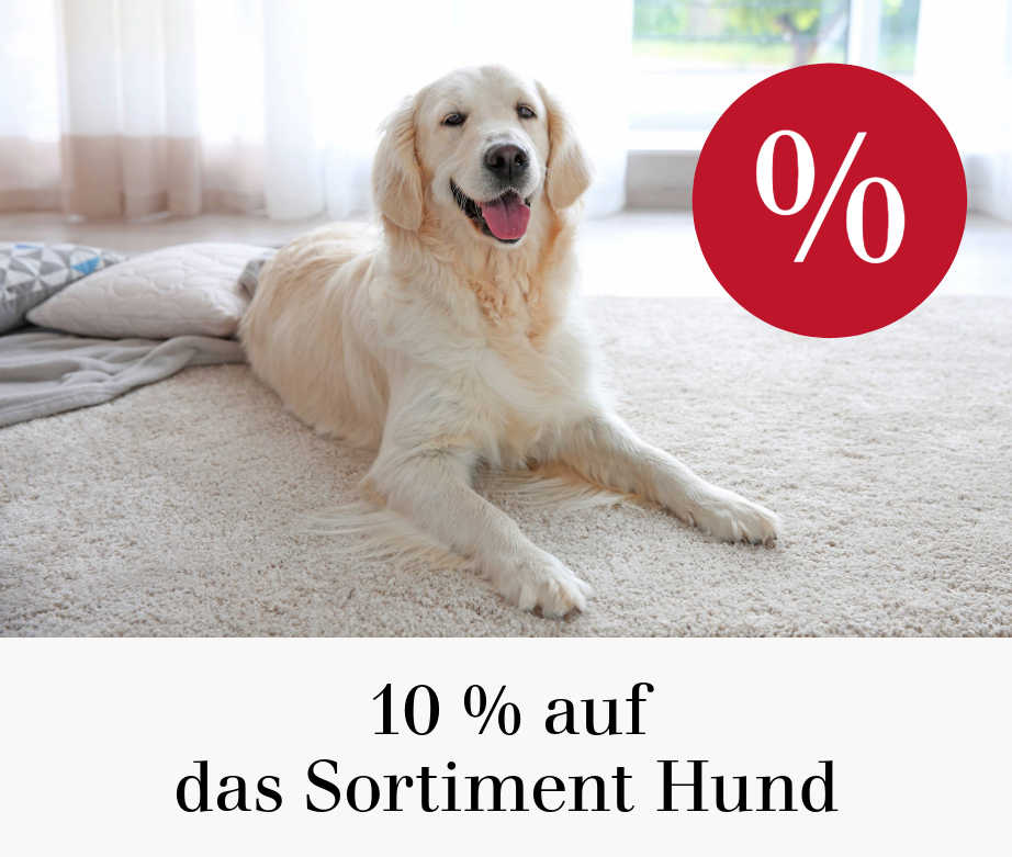 10 % auf das Sortiment Hund 