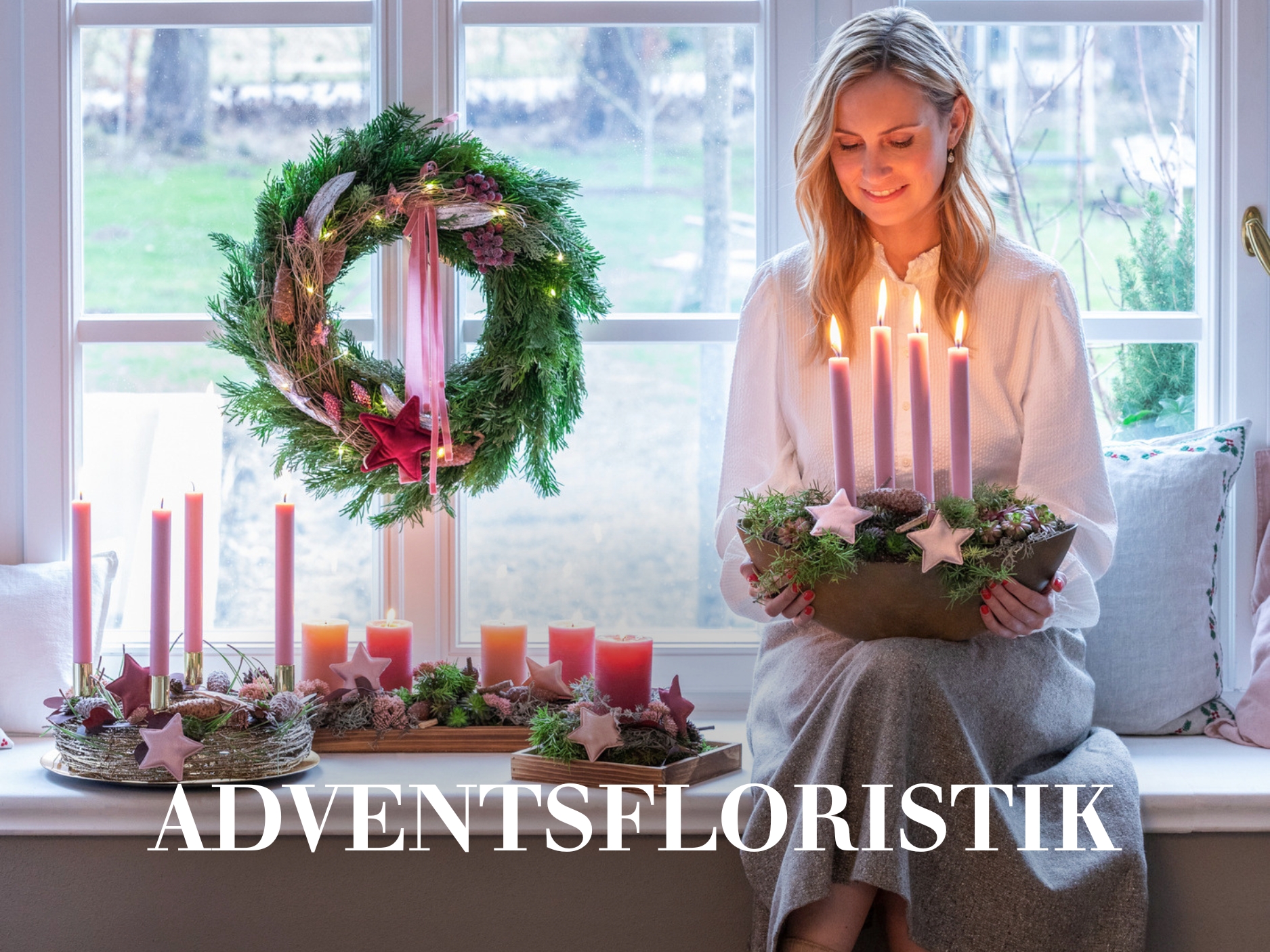 Adventsfloristik