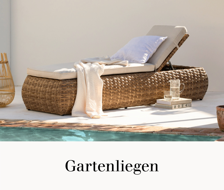 Gartenliegen