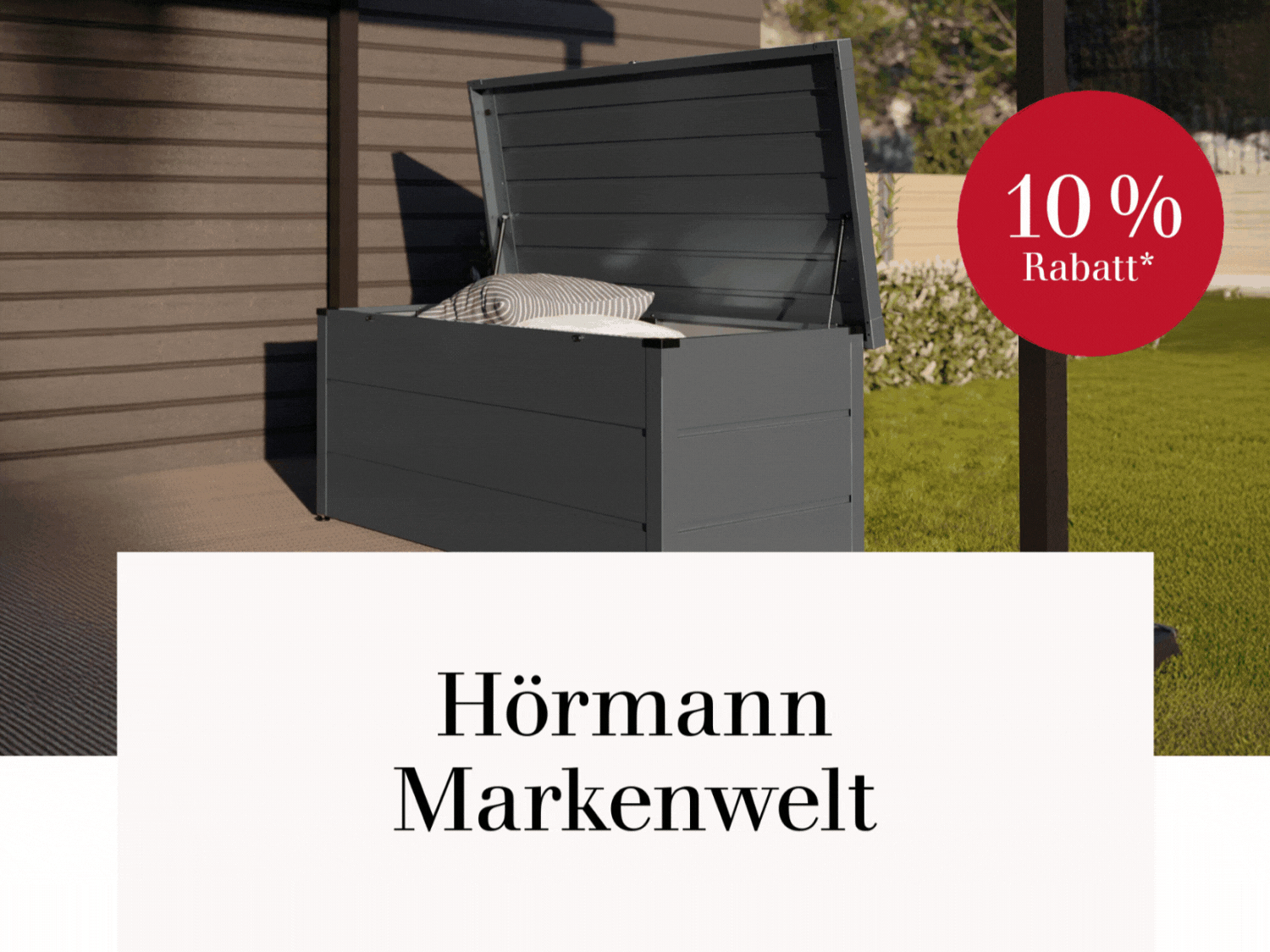 10 % in der Hörmann-Markenwelt