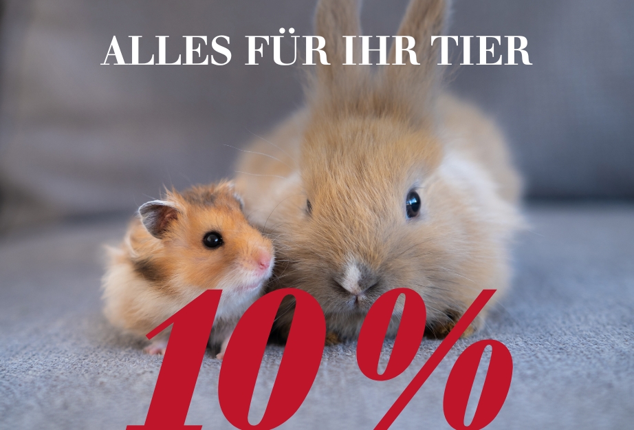 10 % auf Alles für Ihr Tier