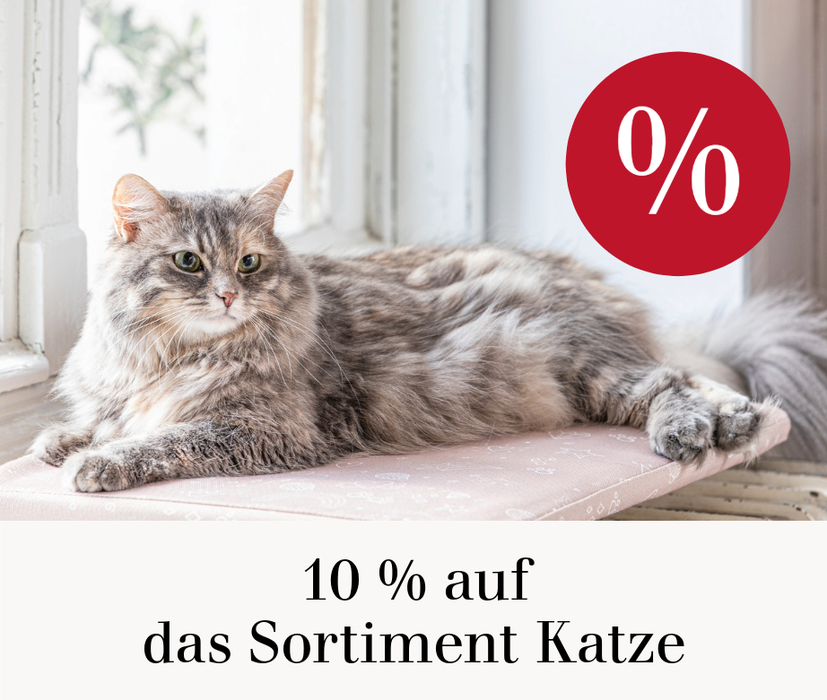 10 % auf das Sortiment Katze