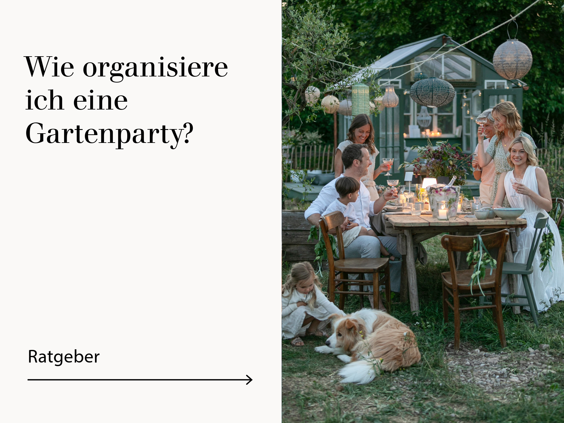 Ratgeber Gartenparty