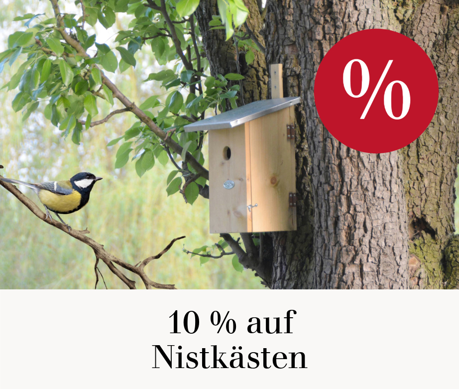 10 % auf Dehner Natura Nistkästen