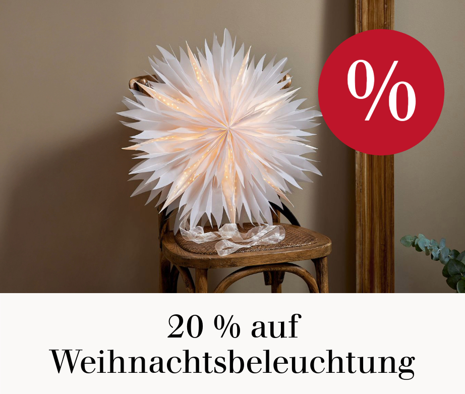 20 % auf Weihnachtsbeleuchtung
