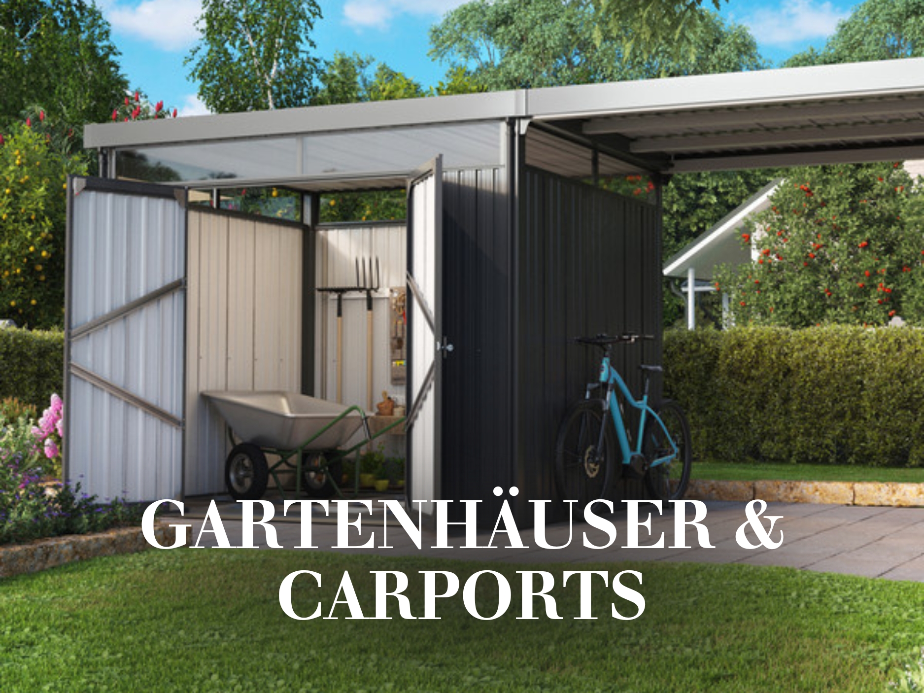 Gartenhäuser & Carports