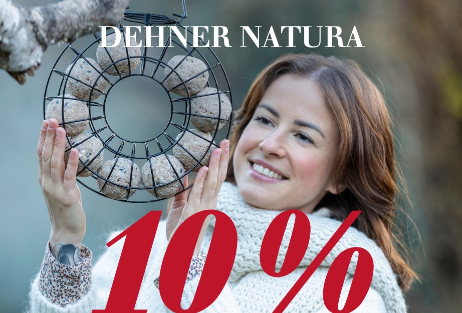 10 % auf Dehner Natura