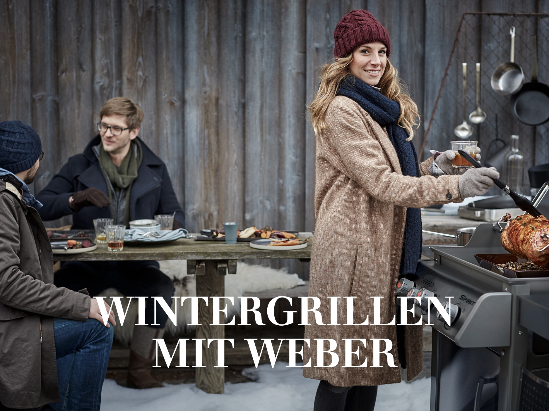 Wintergrillen mit Weber