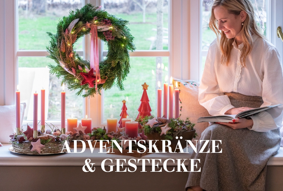 Adventskränze & Gestecke