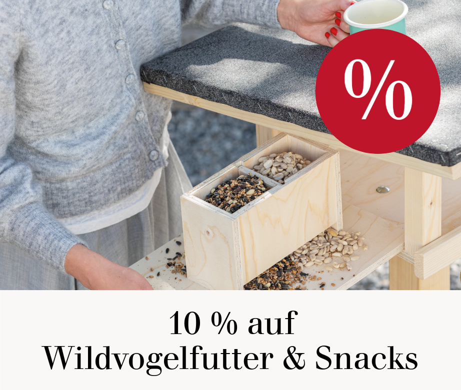 10 % auf Wildvogelfutter & Snacks