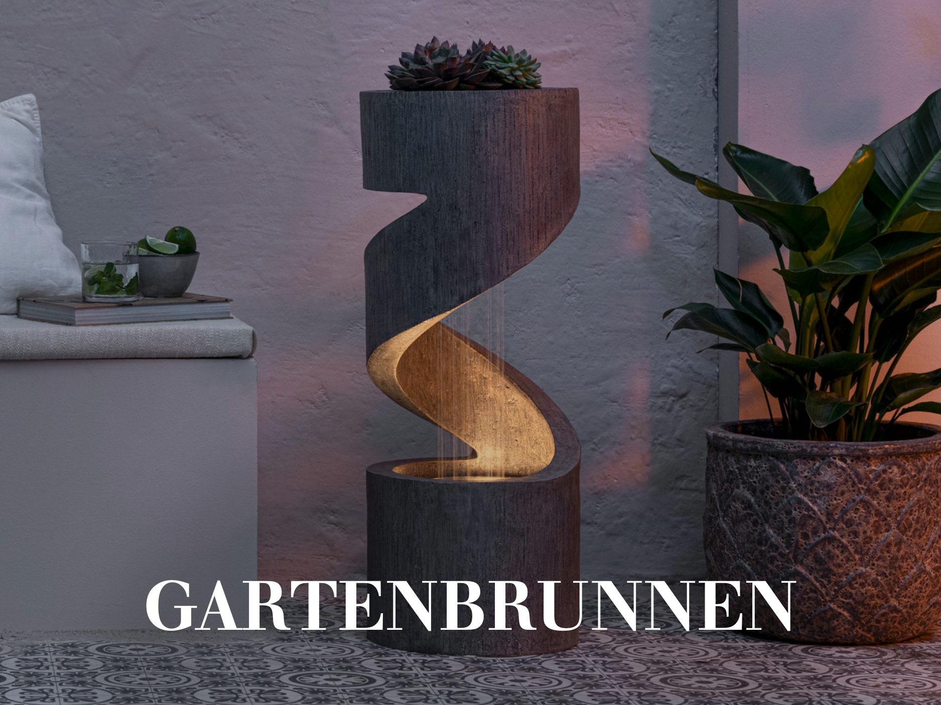 Gartenbrunnen