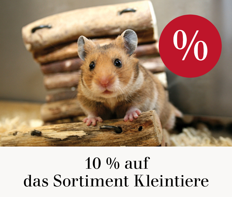 10 % auf das Sortiment Kleintiere