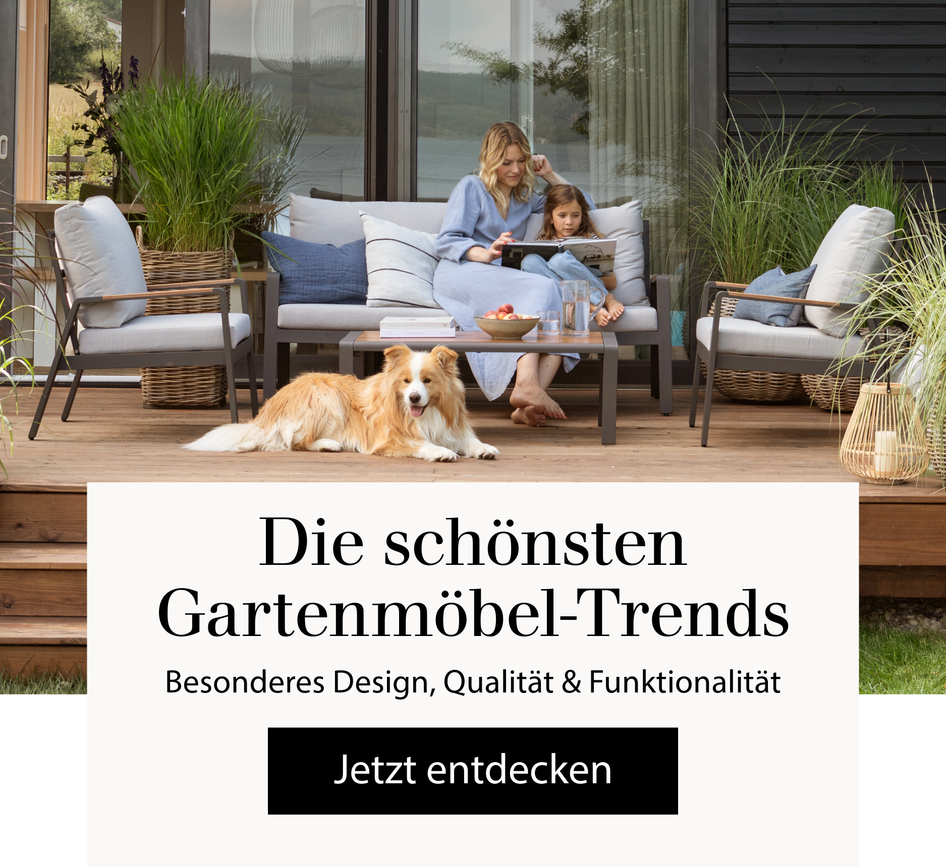 Die schönsten Gartenmöbel-Trends