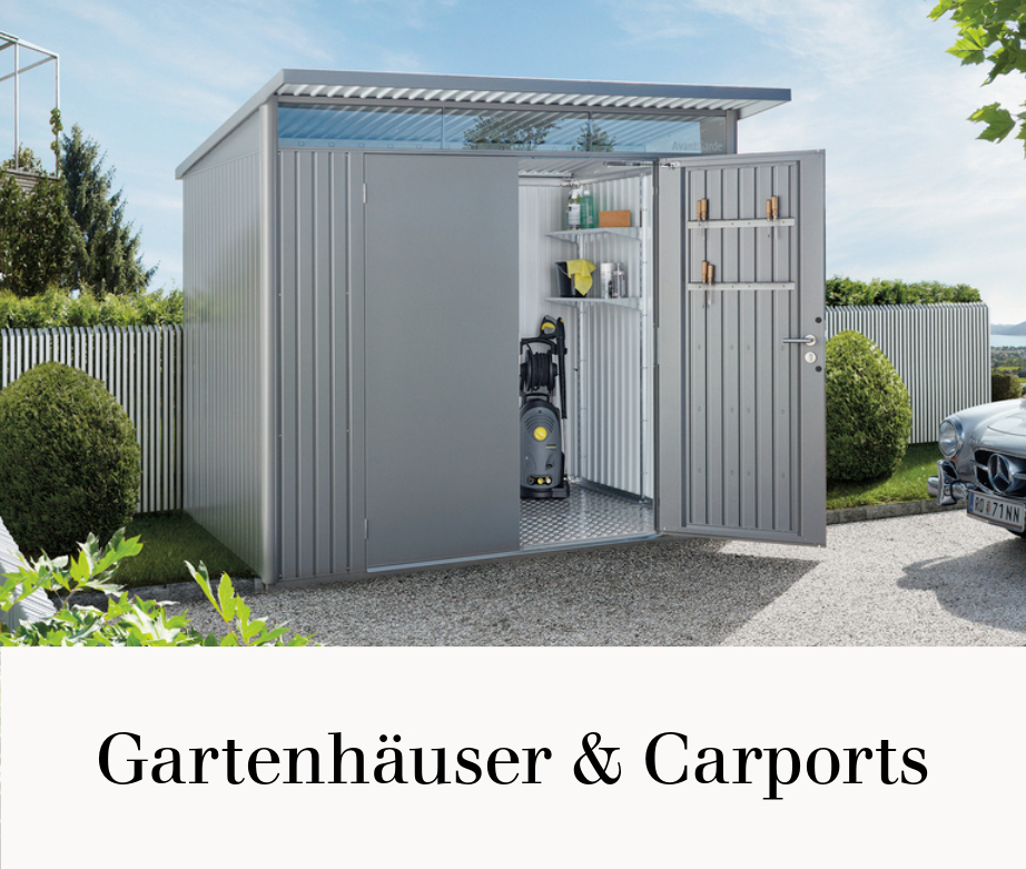 Gartenhäuser & Carports