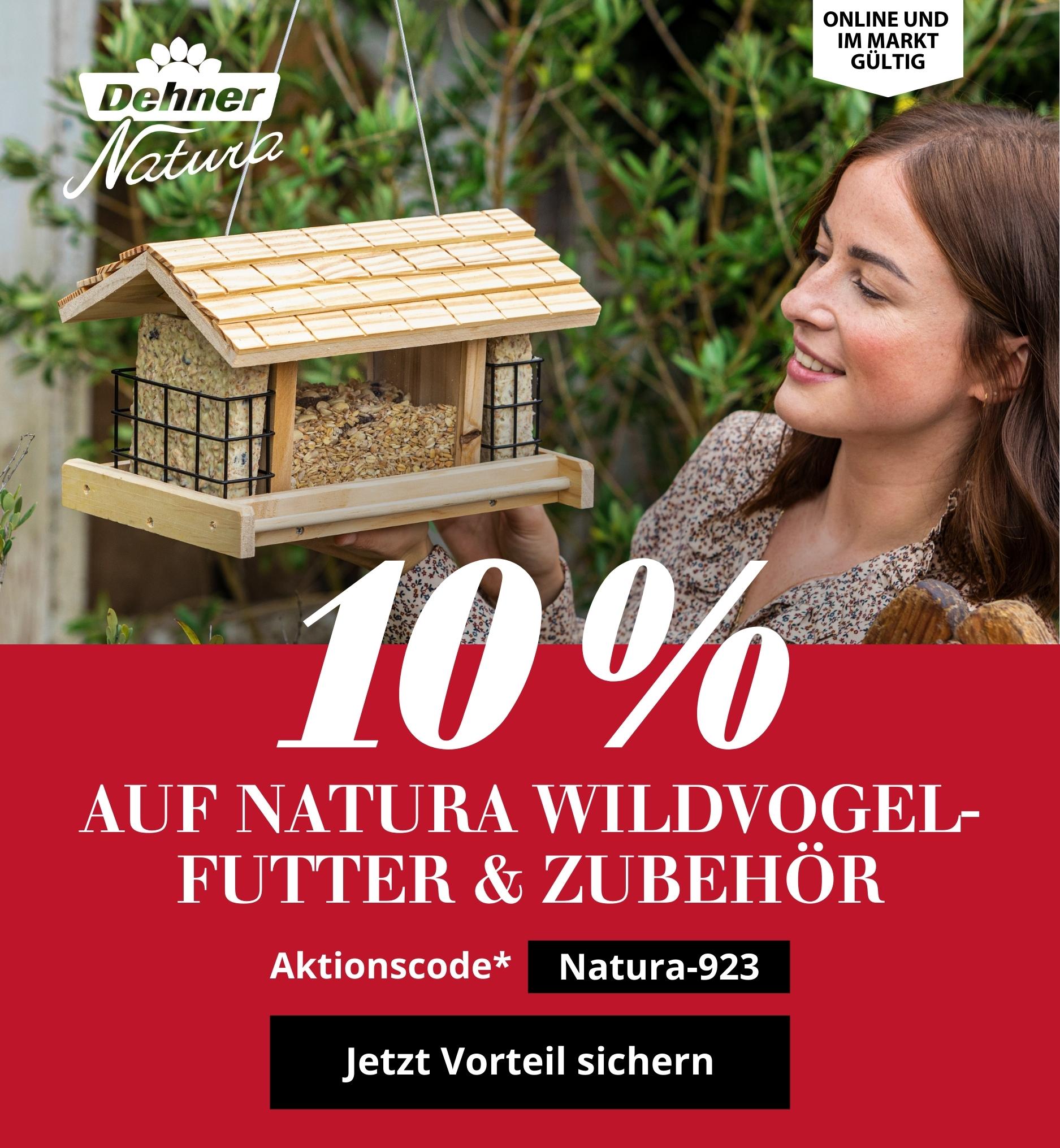10 % auf Dehner Natura