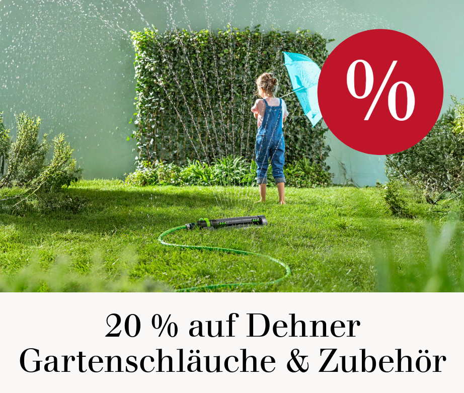 20 % auf Dehner Eigenmarken Gartenschläuche & Zubehör