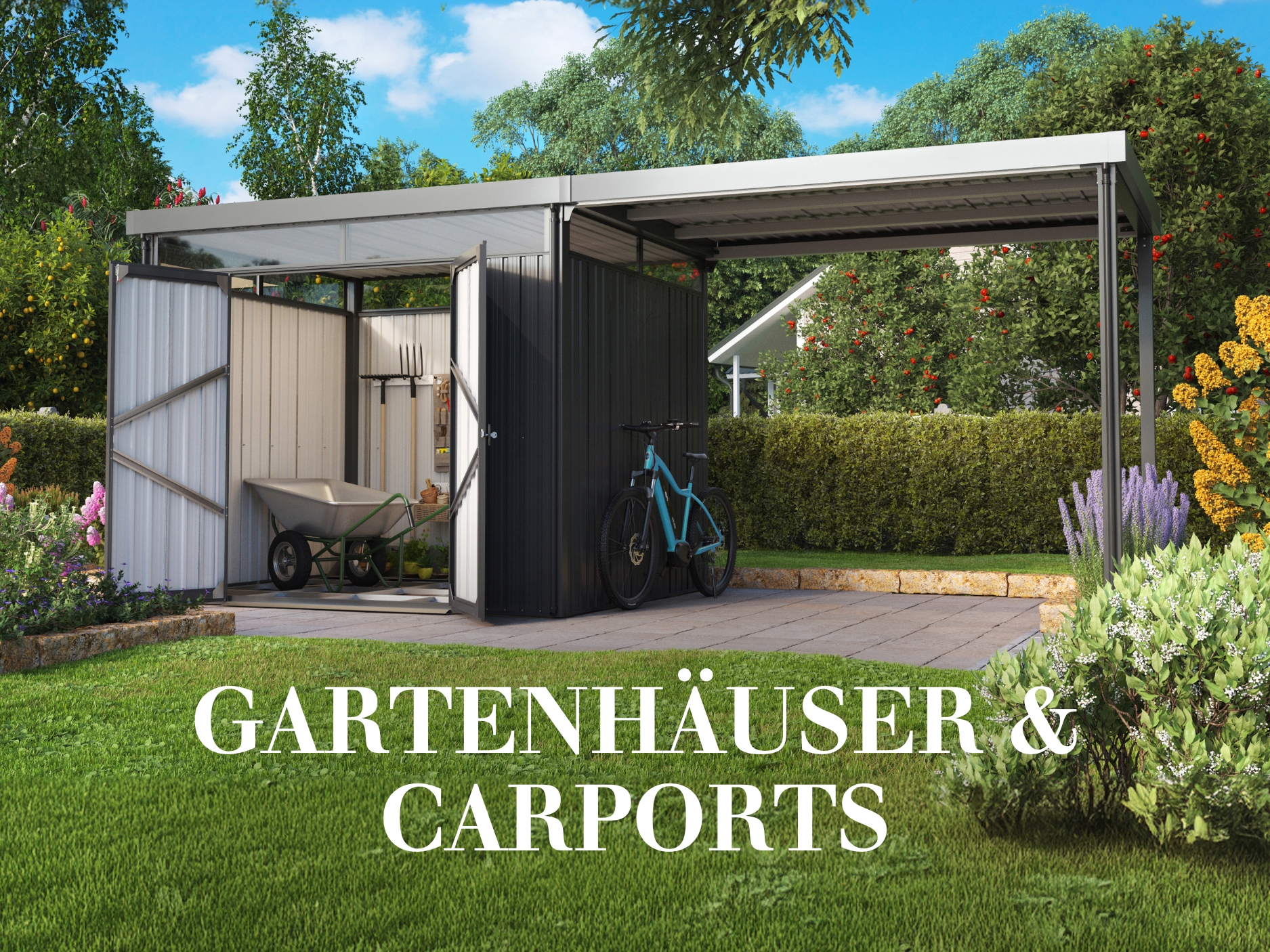 Gartenhäuser & Carports