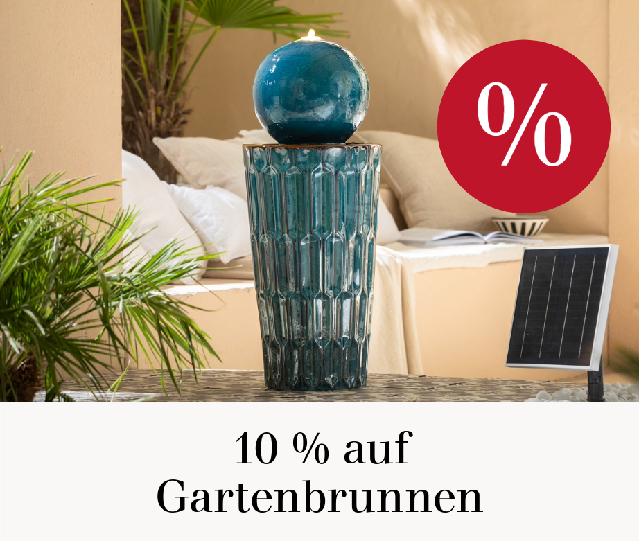 10 % auf Gartenbrunnen