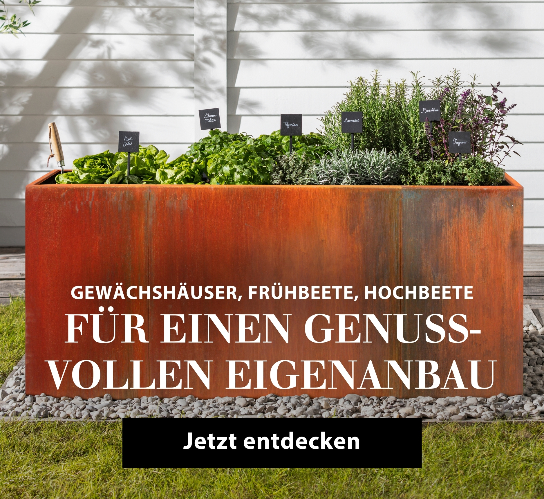 Alles für einen genussvollen Anbau im eigenen Garten