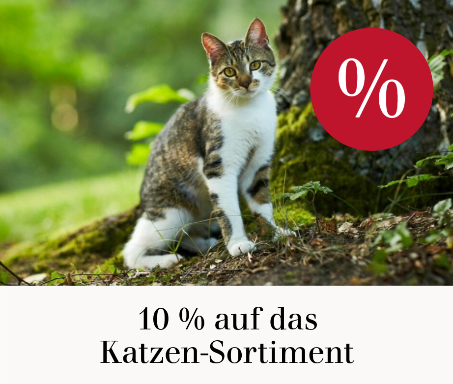 10 % auf das Katzen-Sortiment