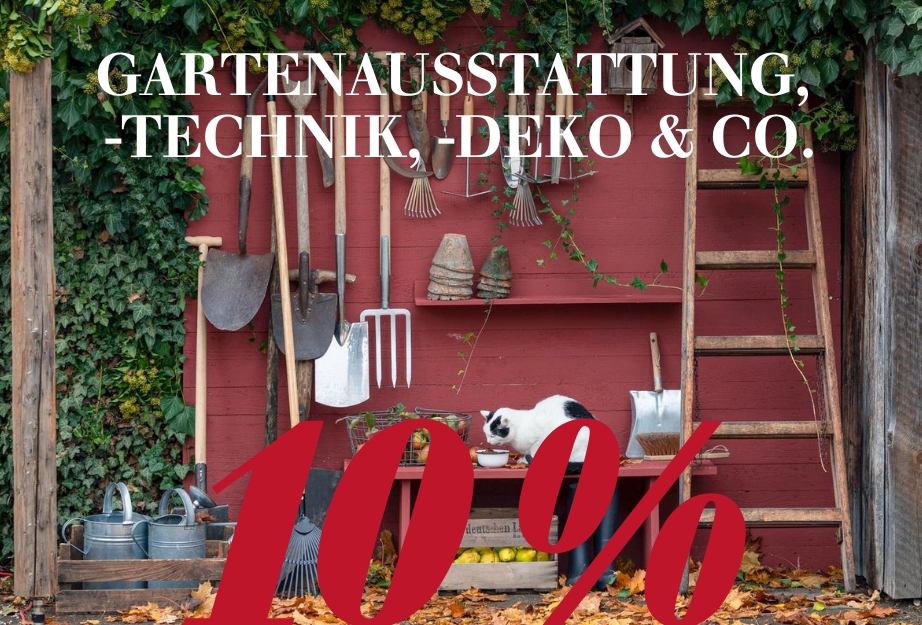 Gartenausstattung, -Technik, -Deko & Mehr