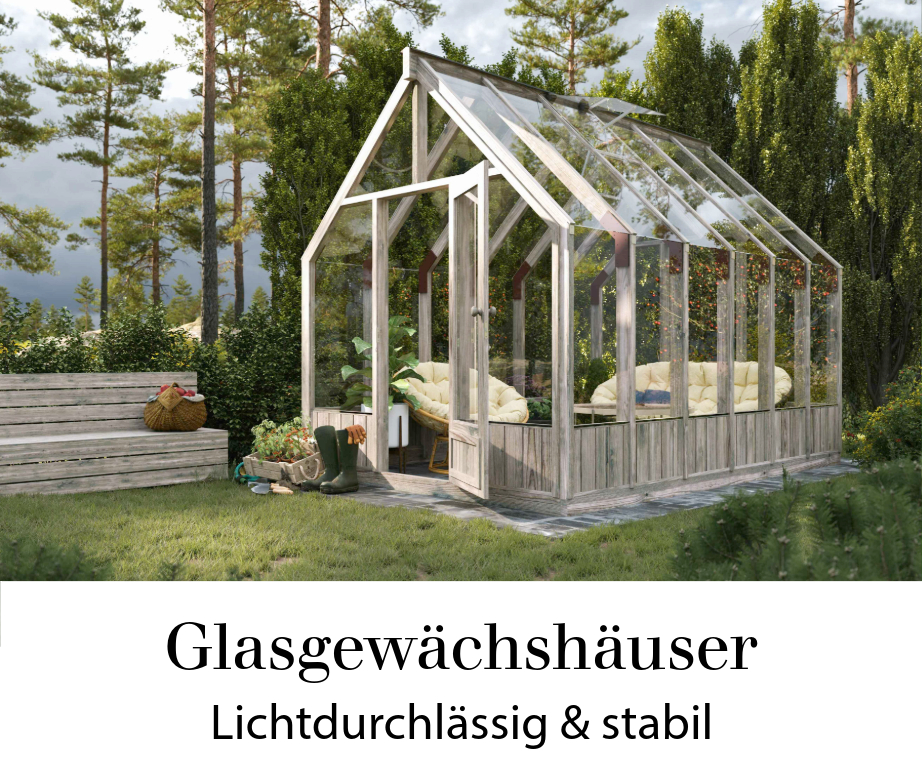 Glasgewächshäuser