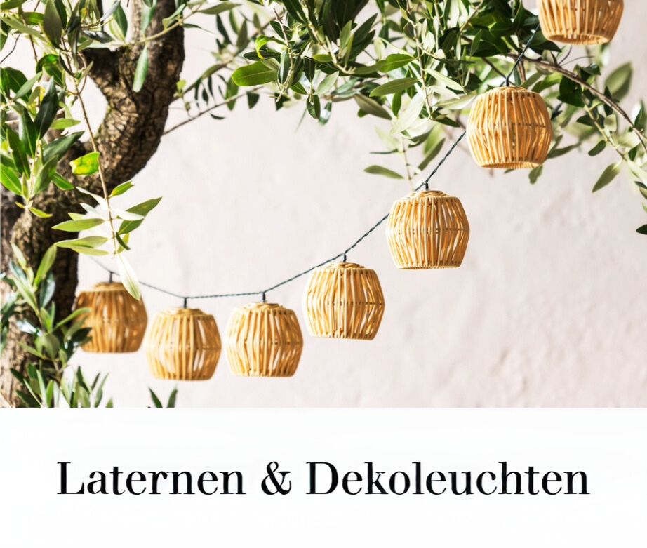 Laternen & Dekoleuchten