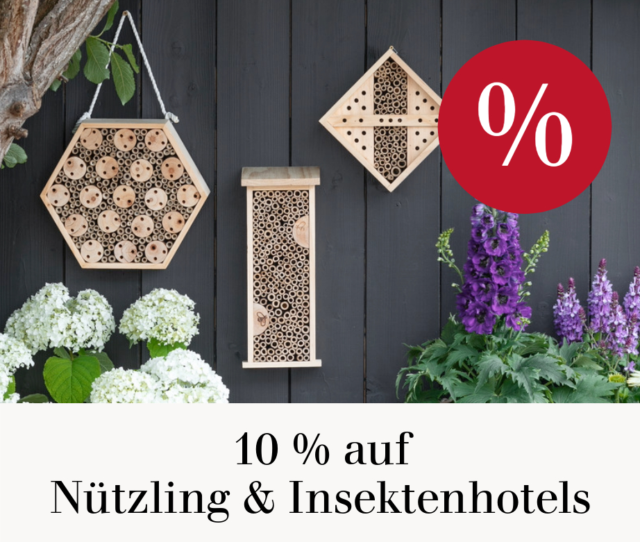 10 % auf Nützling & Insektenhotels