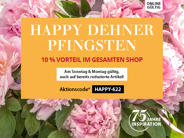 Happy Dehner Pfingsten