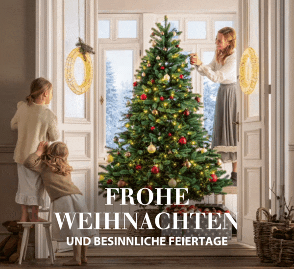 Frohe Weihnachten wünscht Dehner