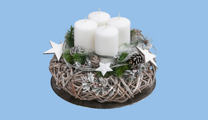 Adventskranz Winterday