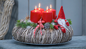 Adventsgestecke