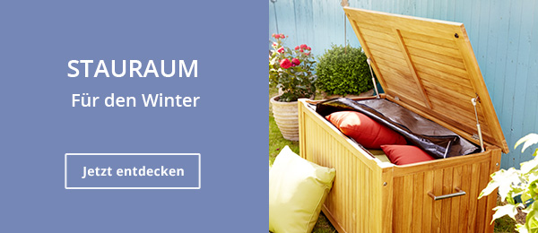Stauraum für den Winter