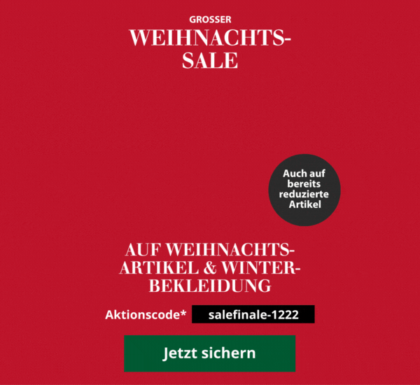 Großer Weihnachts-SALE mit 50 %