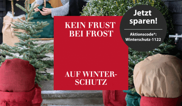 Winterschutz für Pflanzen