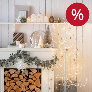 Jetzt 50 % auf Weihnachtsdekoration sichern
