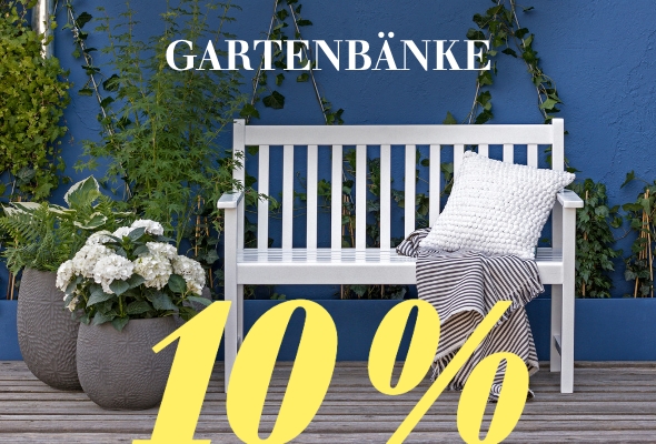 Gartenbänke