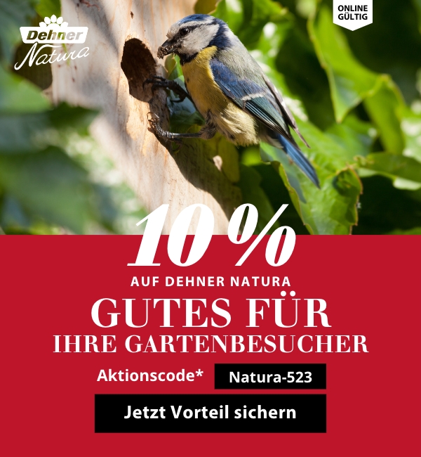 10 % auf Dehner Natura