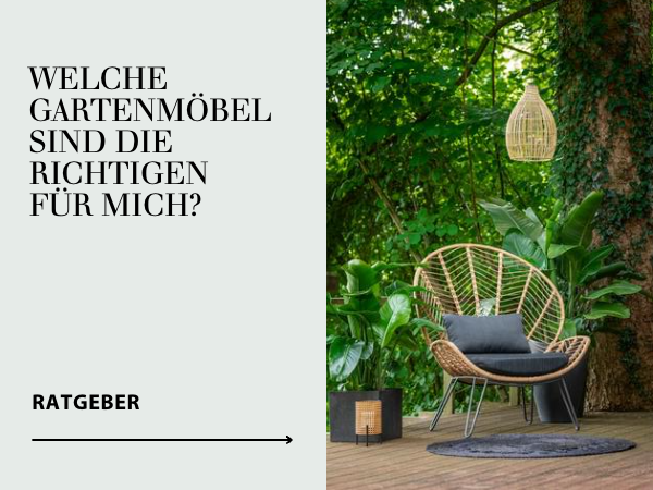 Ratgeber Gartenmöbel